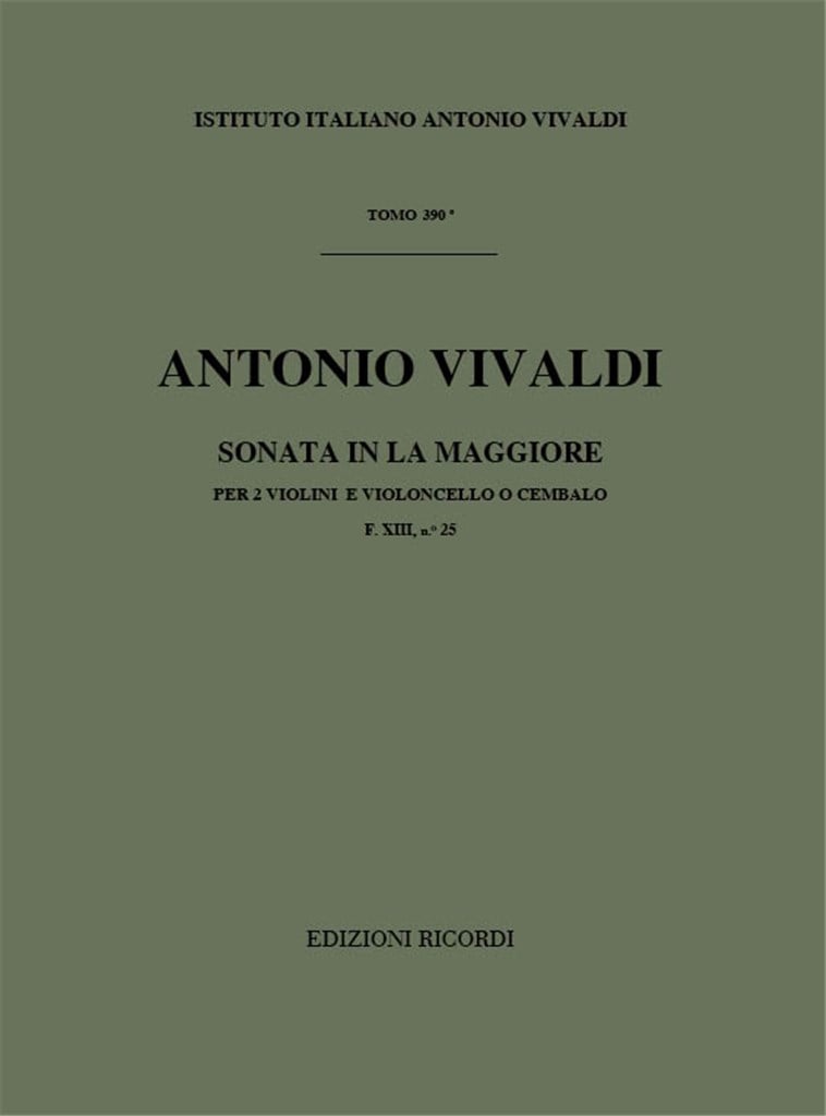 Sonata in La Maggiore(A Major)